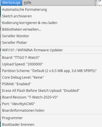 Settings under 