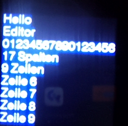 View of the clock -- 1.1 Using the function editor(...)