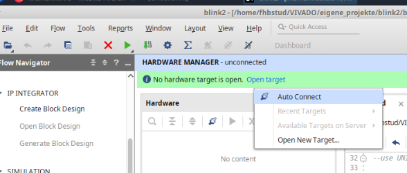 Verbinden mit Board.