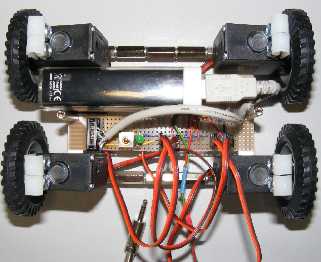 Fahrwerk ohne Tablet b)